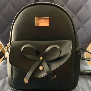 Small Black Little Backpack